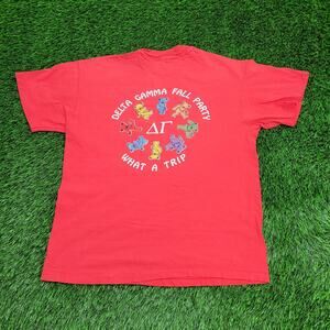 Vintage 1994 Delta-Gamma Bears Shirt Womens Large 20x25 USA